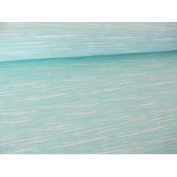 Jersey Panda Kombi pastell türkis mint